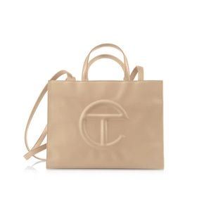 Telfar Medium Shopping Bag - Cream